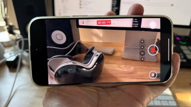 iOS 18 RC consente di mettere in pausa e riprendere la registrazione video