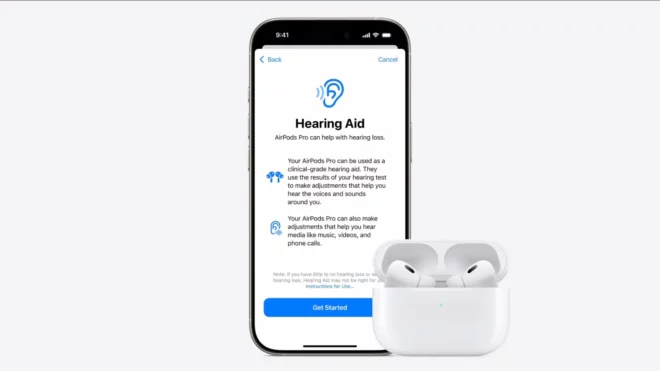 Apple introduce nuove funzioni per la salute dell’udito su AirPods Pro 2