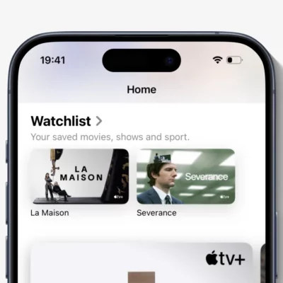 L’app Apple TV introduce una Watchlist separata su iOS 18.1 beta