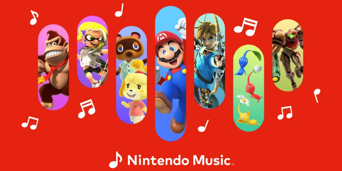 Arriva l’app Nintendo Music con 40 anni di iconiche colonne sonore