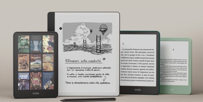 Amazon presenta la nuova famiglia Kindle: ecco tutte le novità