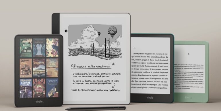 Nuovi Amazon Kindle