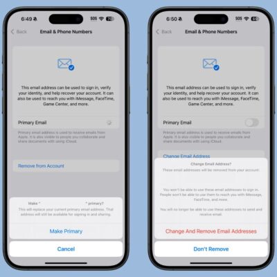 iOS 18.1 introduce l’opzione per cambiare e impostare l’email principale di un Apple ID