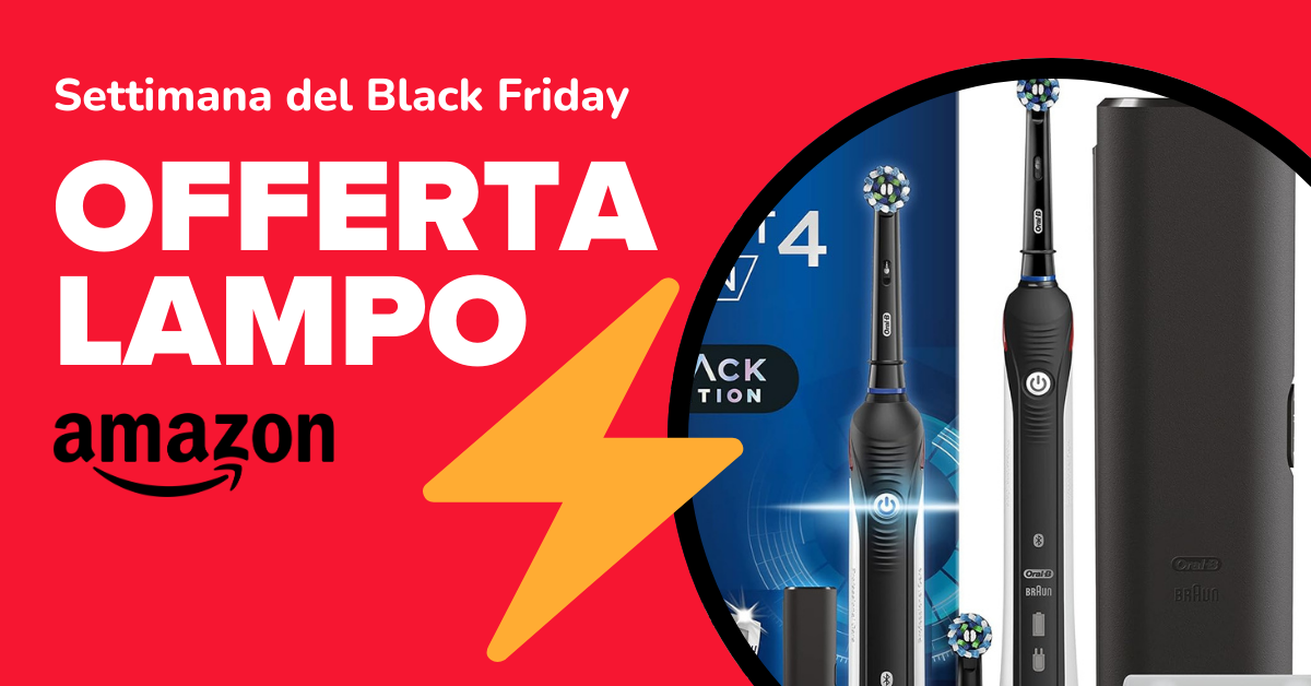 Offerta Lampo Oral-B Black Friday 2024