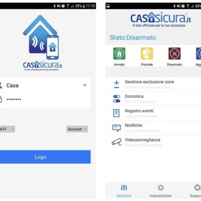 Siqura Platinum e JX: le app che permettono di gestire in maniera completa il sistema di CasaSicura.it