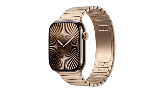 Apple lancia il nuovo Bracciale a maglie color oro per Apple Watch