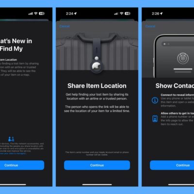 iOS 18.2 consente di condividere la posizione di un oggetto smarrito