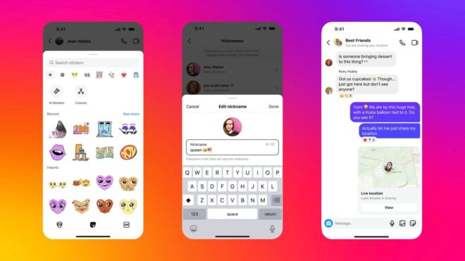 Su Instagram arriva la condivisione della posizione live nei messaggi diretti