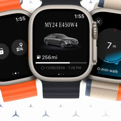 Le auto Mercedes-Benz si controllano da Apple Watch