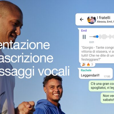 Su WhatsApp arrivano le trascrizioni dei messaggi vocali