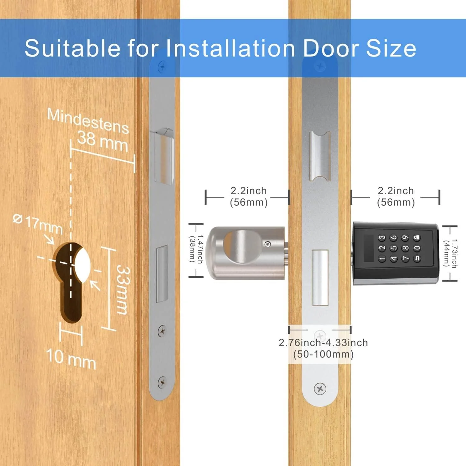 welock-electronic-smart-door-lock-cylinder-with-keypad-pcb41