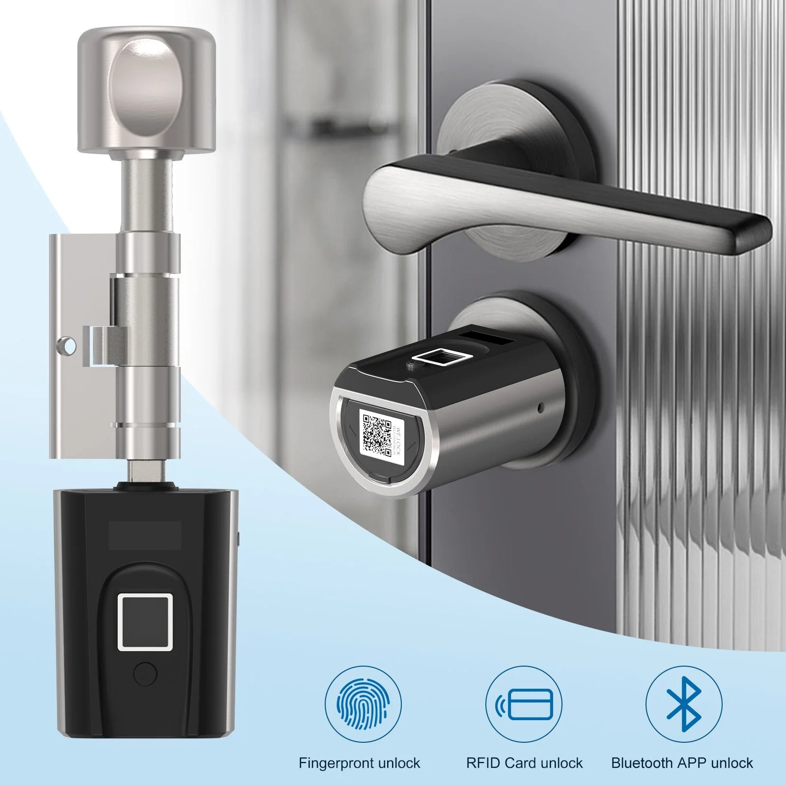 welock-fingerprint-electronic-smart-door-lock-cylinder-secbn51