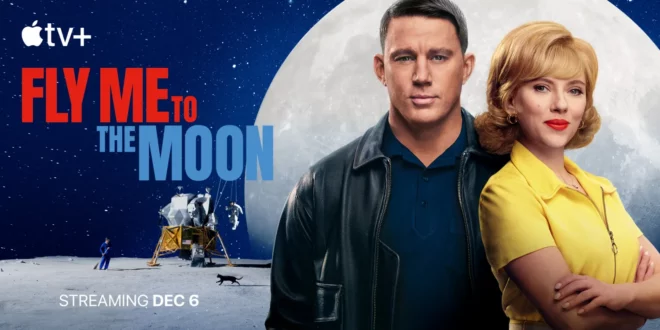 Fly Me to the Moon ora disponibile su Apple TV+: un film che mescola commedia e dramma con Scarlett Johansson