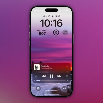 Con iOS 18.2 ritorna il cursore volume nella schermata di blocco
