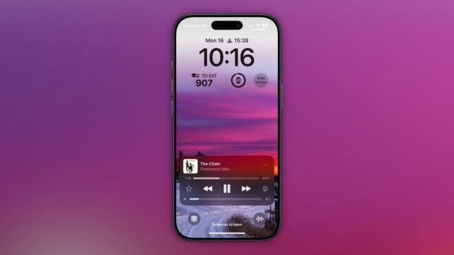 Con iOS 18.2 ritorna il cursore volume nella schermata di blocco