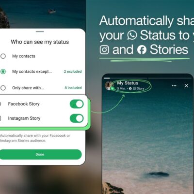 Meta introduce la condivisione degli aggiornamenti di stato tra Instagram, Facebook e WhatsApp