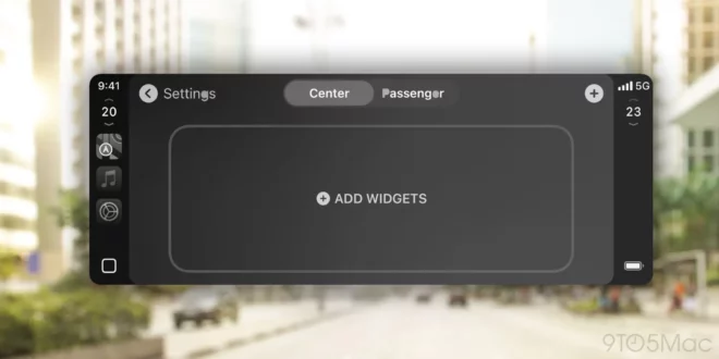 Ecco come saranno i widget personalizzati su CarPlay 2