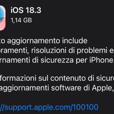 Apple rilascia iOS 18.3 e iPadOS 18.3 per tutti gli utenti, insieme a watchOS 11.3, tvOS 18.3 e vision OS 2.3