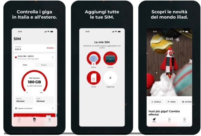 iliad lancia l’app ufficiale per iPhone