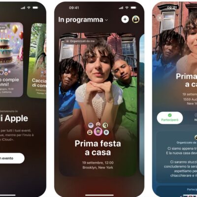 Apple lancia la nuova versione dell’app Inviti