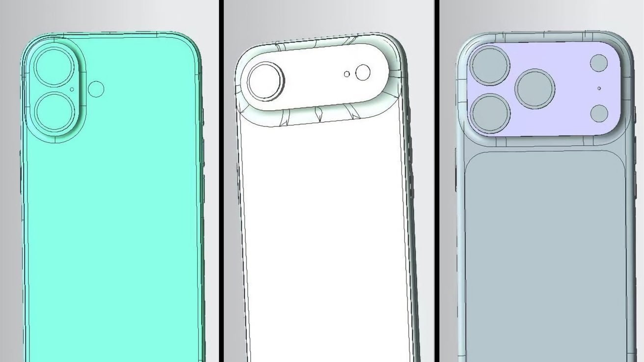 iPhone 17: i CAD confermano i nuovi design Air e Pro