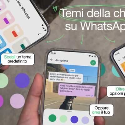 WhatsApp introduce i temi delle chat per tutti