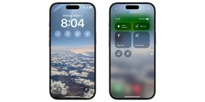 Google Gemini per iPhone si aggiorna: arrivano i widget per la lockscreen