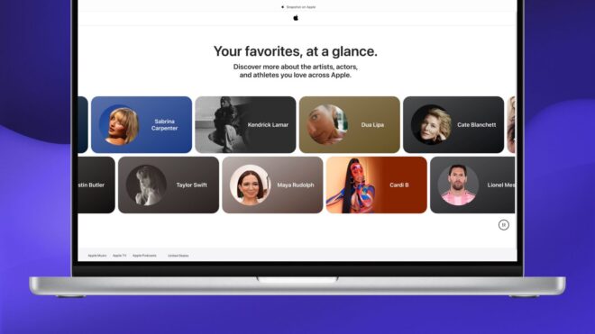 Apple lancia “Snapshot”: una nuova vetrina per i tuoi artisti e atleti preferiti