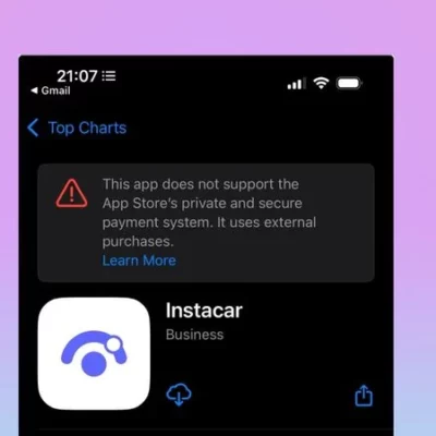Apple avverte gli utenti in UE sulle app con pagamenti esterni
