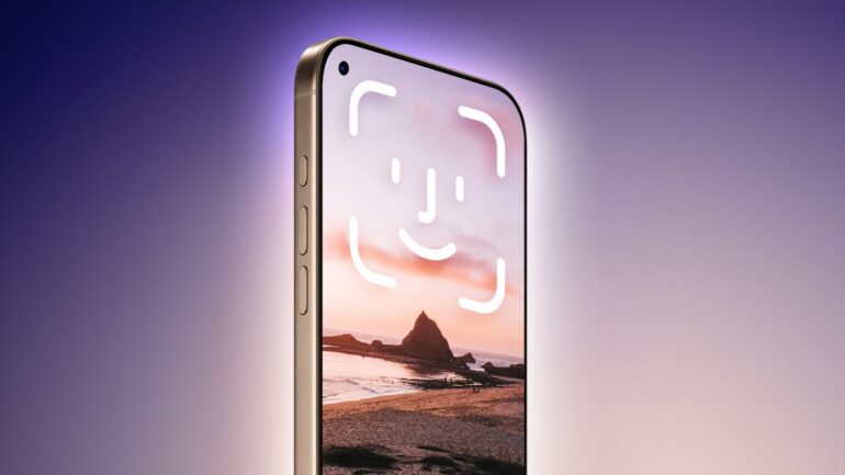 face id sotto iphone