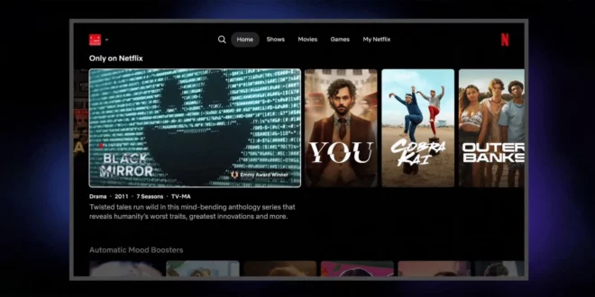 Netflix rinnova completamente l’app su Apple TV