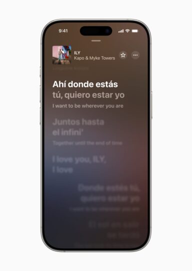 iOS 26.2 porta i testi offline su Apple Music