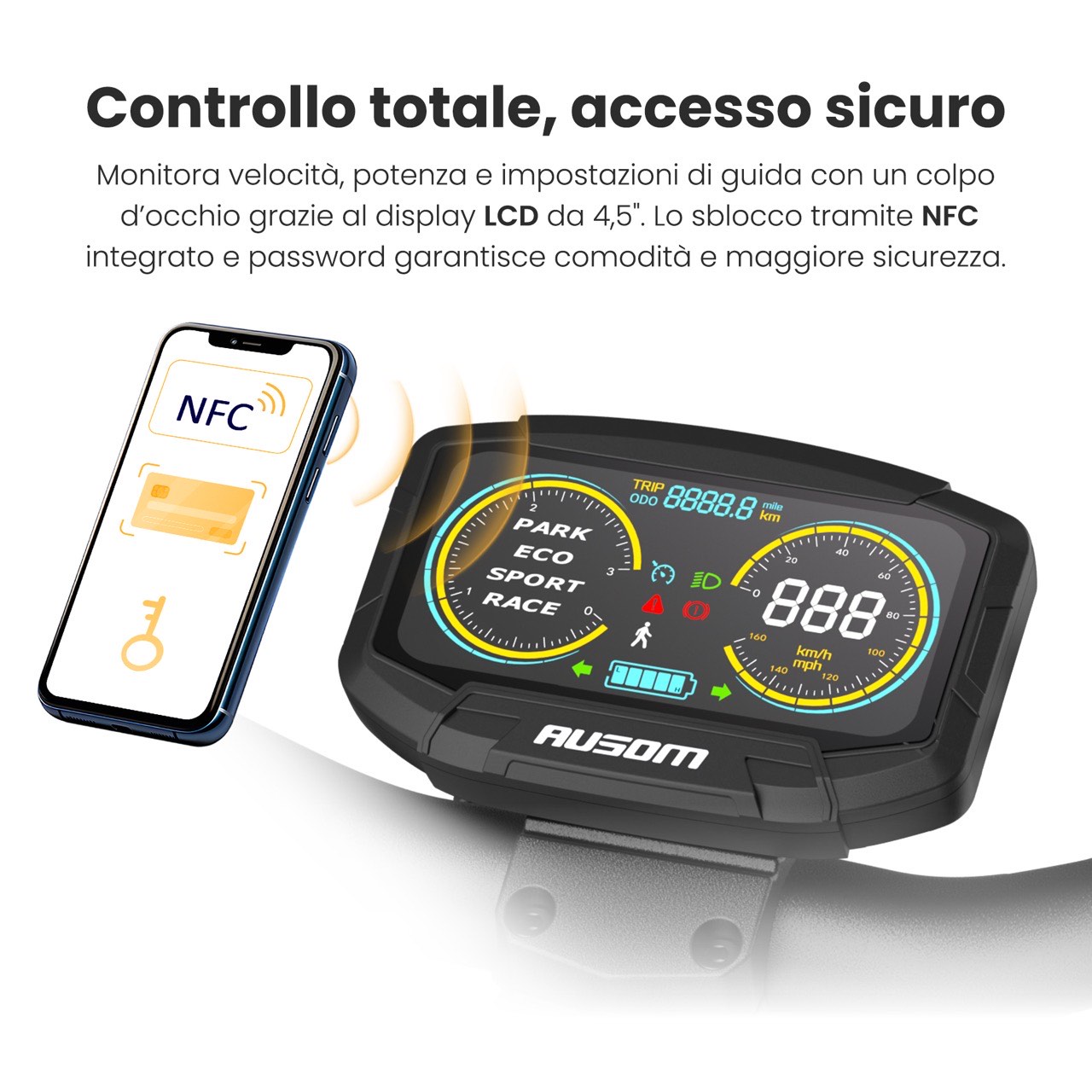 Ausom L1 monopattino elettrico