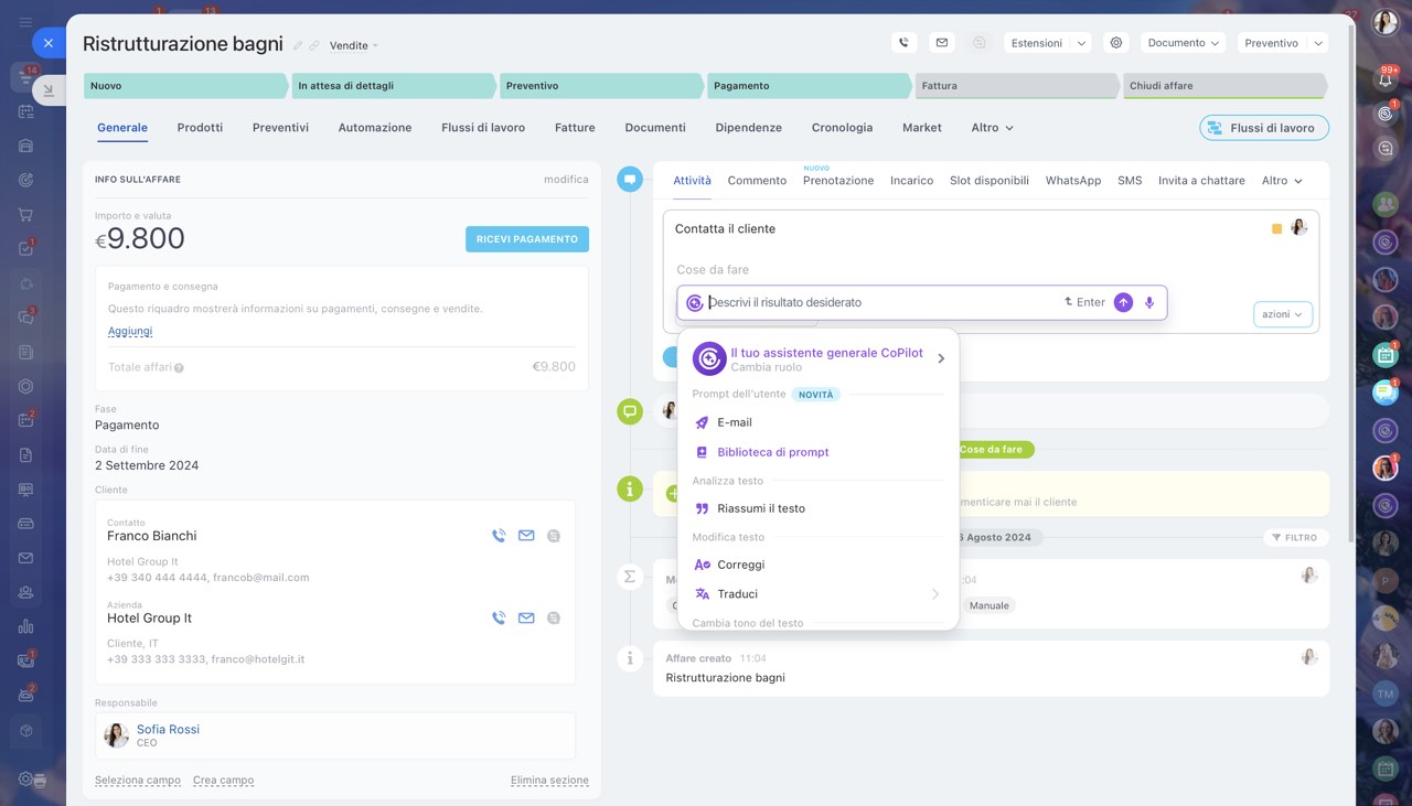 CoPilot CRM