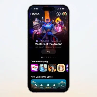 Apple lancia la nuova app “Games” con iOS 26