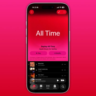 Apple Music festeggia 10 anni con una nuova playlist personalizzata