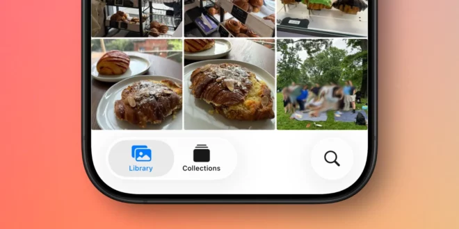 iOS 26: Apple fa marcia indietro e riporta la barra delle tab nell’app Foto