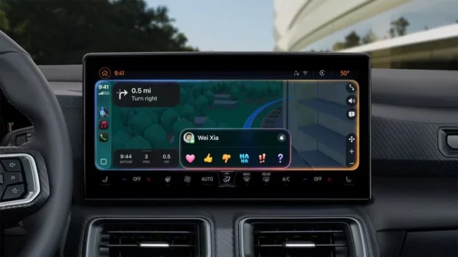 CarPlay si rinnova con iOS 26: Liquid Glass, nuovi widget e Tapback