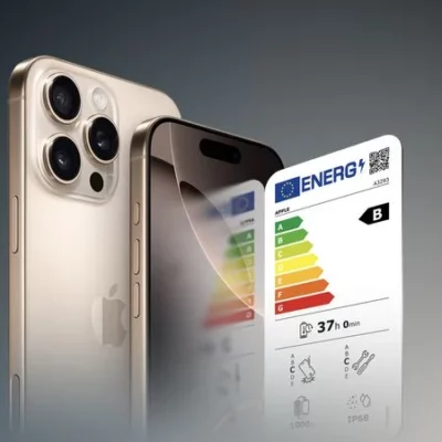 Apple aggiunge le etichette energetiche agli iPhone e iPad in Europa