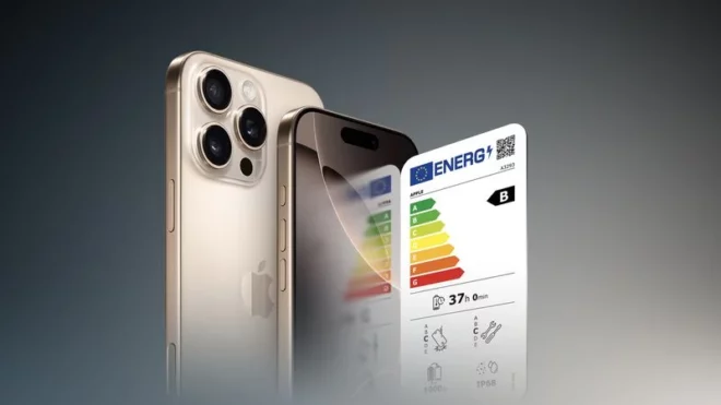 Apple aggiunge le etichette energetiche agli iPhone e iPad in Europa