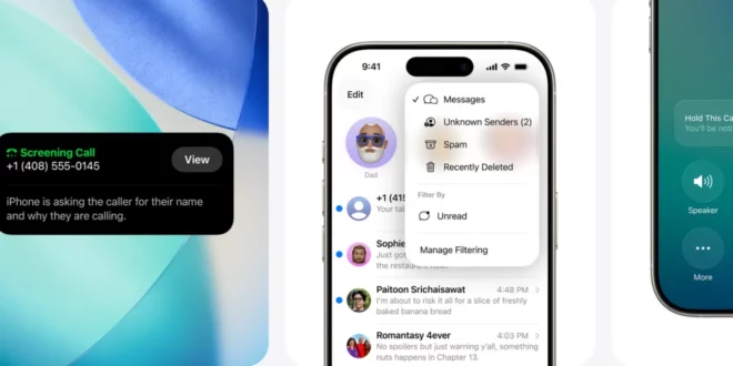 Apple dichiara guerra a chiamate e messaggi spam su iPhone con iOS 26