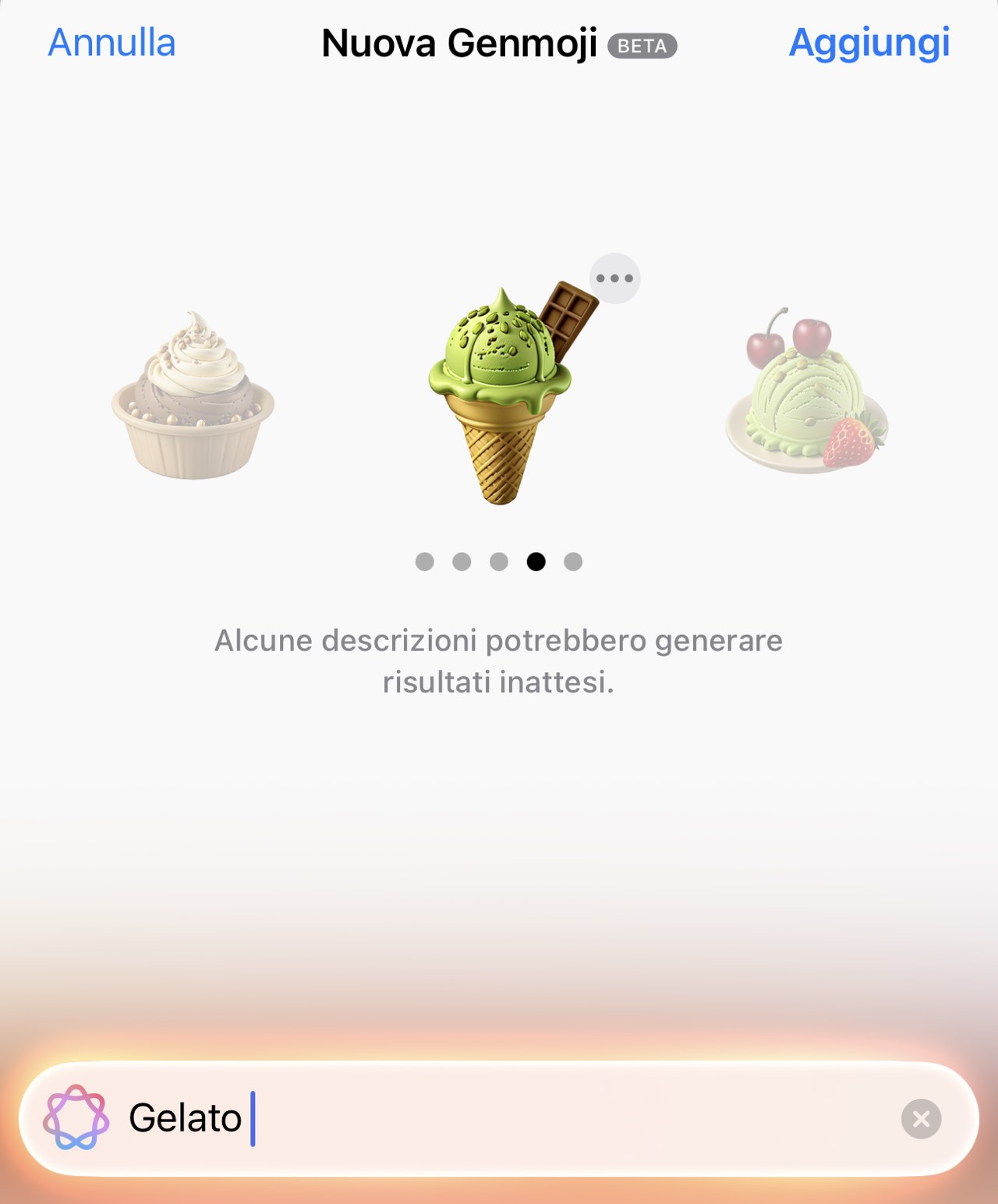 Genmoji Apple Intelligence