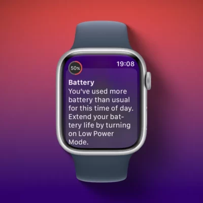 Con watchOS 26, l’Apple Watch ti avvisa se la batteria dura meno del solito