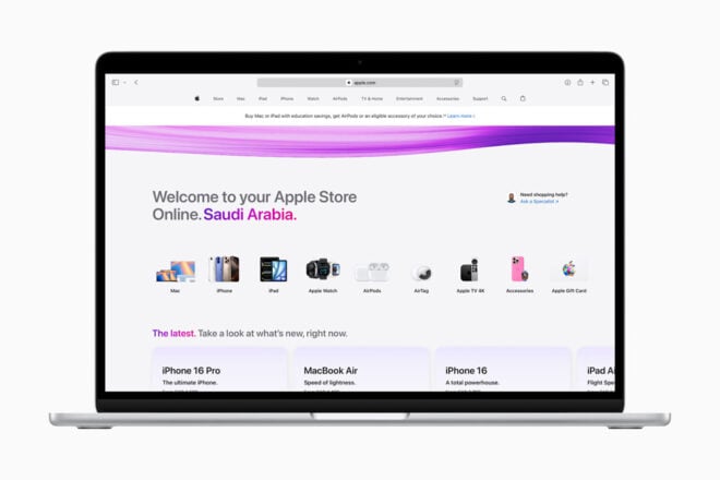 Apple Store fa il suo esordio in Arabia Saudita