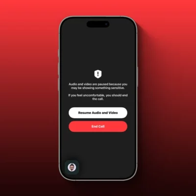 iOS 26 blocca FaceTime se… qualcuno si spoglia durante la videochiamata