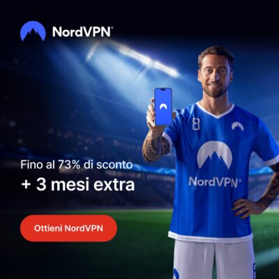 NordVPN, la tripletta con Claudio Marchisio: ecco l’offerta per privacy, protezione e sicurezza in rete
