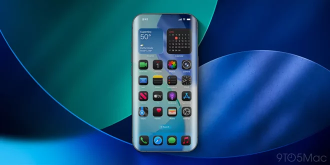iOS 26 anticipa il futuro: un iPhone tutto in vetro e senza cornici?