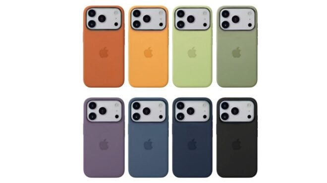 iPhone 17: trapelano le custodie “Liquid Silicone” in otto nuovi colori
