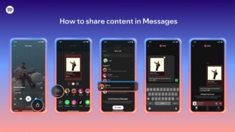 Spotify introduce i messaggi diretti in-app per condividere musica e podcast
