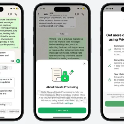 WhatsApp testa su iOS le risposte suggerite dall’IA